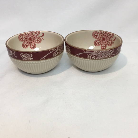 Pier 1 Dining Small Decorative Ceramic Dip Bowls Set Of Two Poshmark